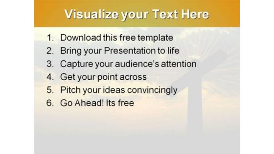 Jesus Cross PowerPoint Template