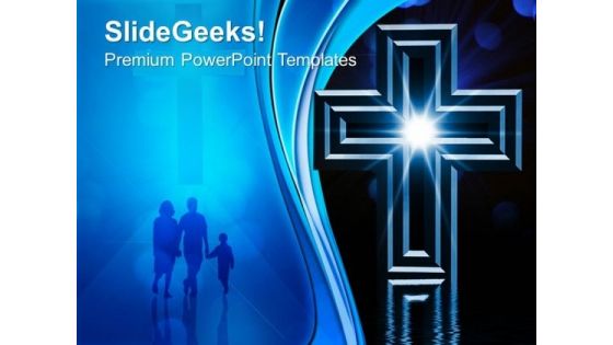 Cross Christainity PowerPoint Templates And PowerPoint Themes 0712