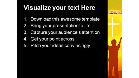 Cross Religion PowerPoint Templates And PowerPoint Backgrounds 0811