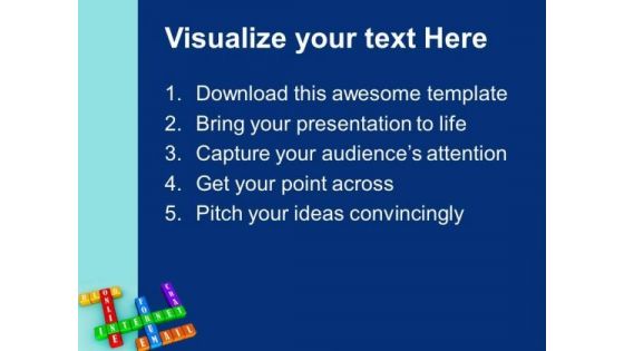 Crossword01 Internet PowerPoint Templates And PowerPoint Themes 0512