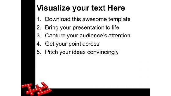 Crossword Shapes01 Internet PowerPoint Templates And PowerPoint Themes 0512