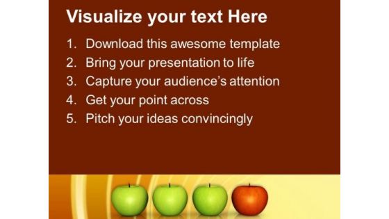 Crowd Business Concept Individuality PowerPoint Templates Ppt Backgrounds For Slides 0413