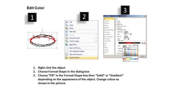 Crucifix PowerPoint Ppt Templates