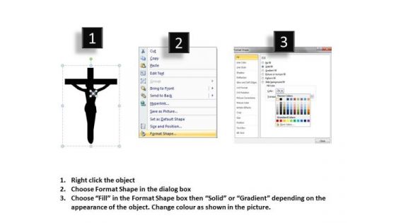 Crucifixion Christ PowerPoint Slides And Ppt Diagram Templates