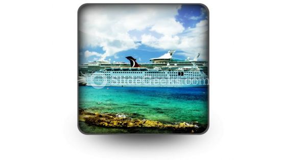 Cruise Ship01 PowerPoint Icon S