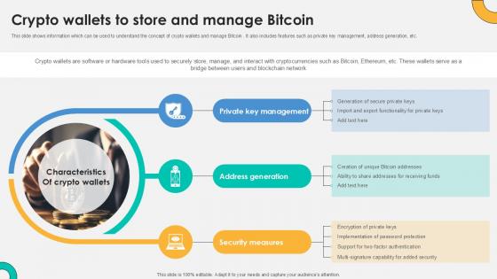 Crypto Wallets To Store And Manage Everything About Bitcoin PPT Sample Fin SS V