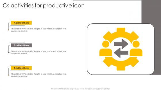 Cs Activities For Productive Icon Background Pdf