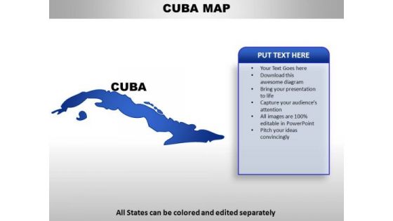 Cuba PowerPoint Maps