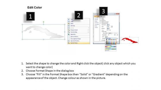 Cuba PowerPoint Maps