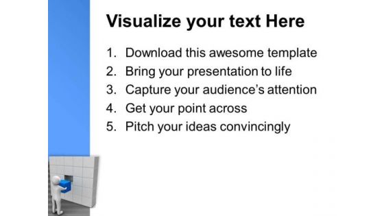 Cube Fix In Solving A Problem PowerPoint Templates Ppt Backgrounds For Slides 0713