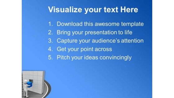Cube Fix In Solving A Problem PowerPoint Templates Ppt Backgrounds For Slides 0713
