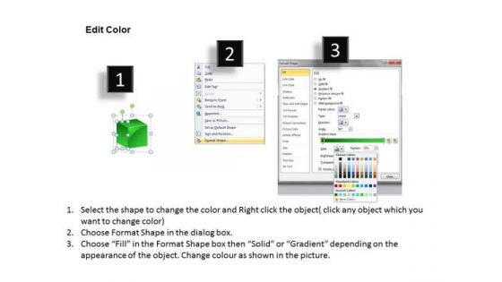 Cube PowerPoint Diagram Layers Ppt Slides