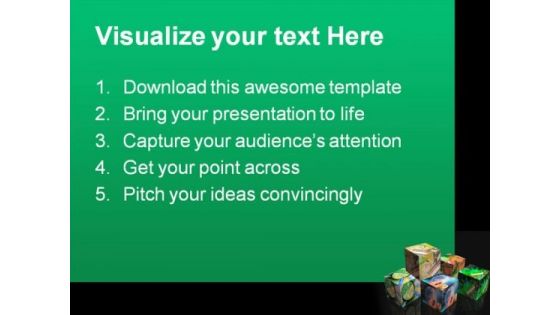 Cubes Business PowerPoint Templates And PowerPoint Backgrounds 0311