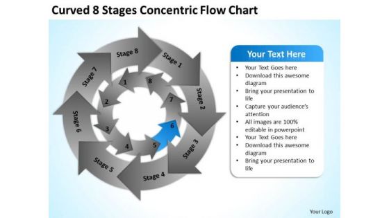 Curved 8 Stages Concentric Flow Chart Strategic Business Plan PowerPoint Templates Curved 8 Stages Concentric Flow Chart Strategic Business Plan PowerPoint Templates