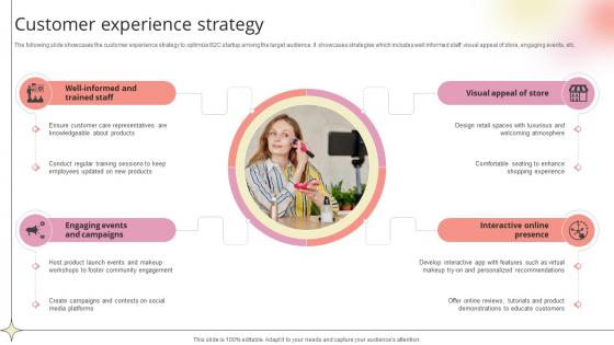 Customer Experience Strategy Beauty Product Company Go To Market Strategy GTM SS V Customer Experience Strategy Beauty Product Company Go To Market Strategy GTM SS V