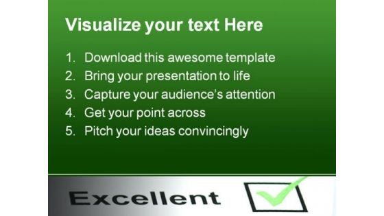 Customer Service Business PowerPoint Template 0810