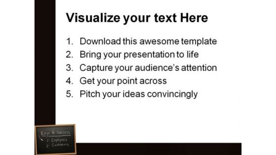 Customers Employees Business PowerPoint Templates And PowerPoint Backgrounds 0611