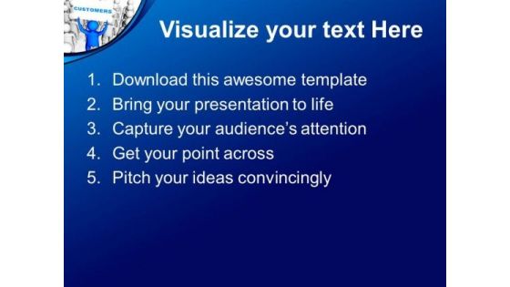 Customers Views For Business Development PowerPoint Templates Ppt Backgrounds For Slides 0513