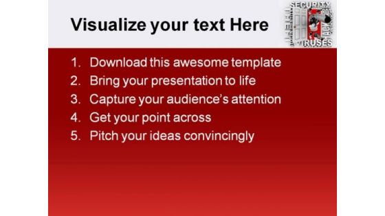 Cyber Crime Security PowerPoint Themes And PowerPoint Slides 0411
