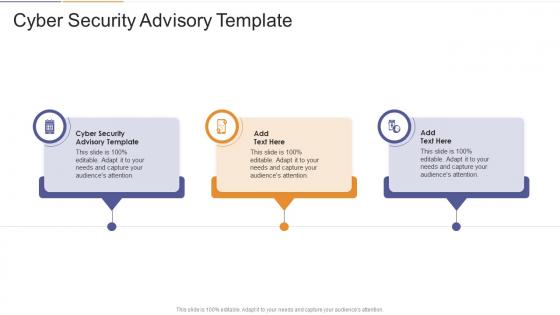 Cyber Security Advisory Template In Powerpoint And Google Slides Cpb