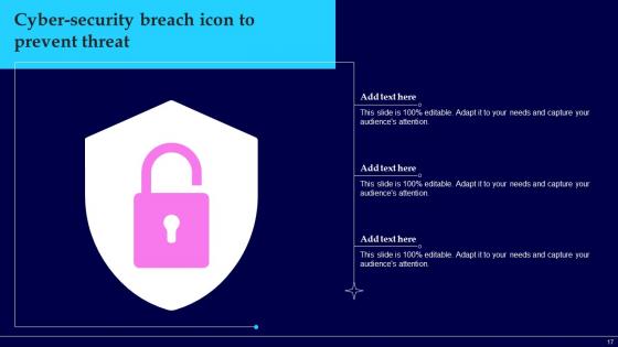 Cyber Security Breach Ppt Powerpoint Presentation Complete Deck With Slides