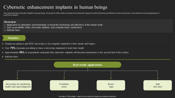 Cybernetic Enhancement Implants In Human Beings Cybernetic Systems Introduction Pdf