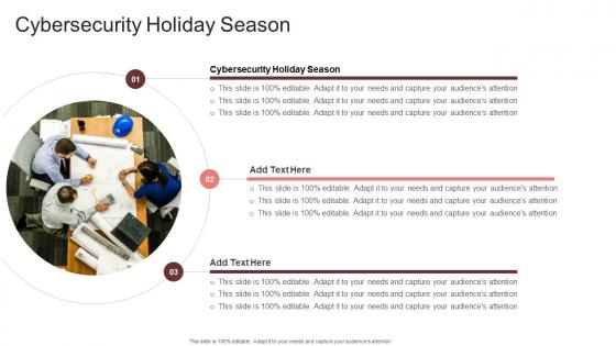 Cybersecurity Holiday Season In Powerpoint And Google Slides Cpb