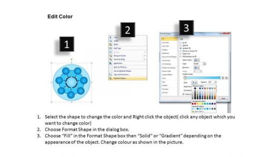 Cycle Diagrams Financial Planning Process PowerPoint Slides And Ppt Templates