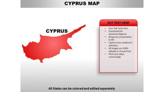 Cyprus PowerPoint Maps