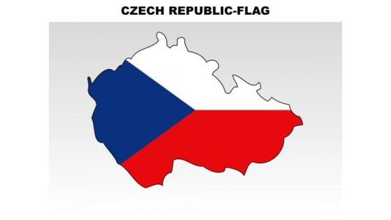 Czech Republic Country PowerPoint Flags