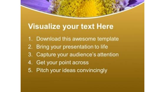 Daheliya Flower Background Bright Color Theme PowerPoint Templates Ppt Backgrounds For Slides 0513