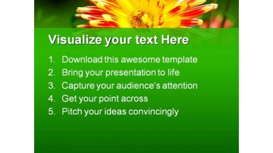 Dahlia Nature Beauty PowerPoint Templates And PowerPoint Backgrounds 0211