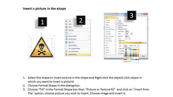 Danger Sign For Precaution Ppt Business Plans Software PowerPoint Templates