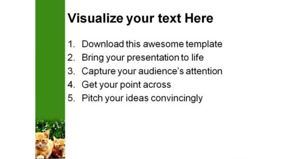 Dangerous Young Cats Animals PowerPoint Themes And PowerPoint Slides 0211