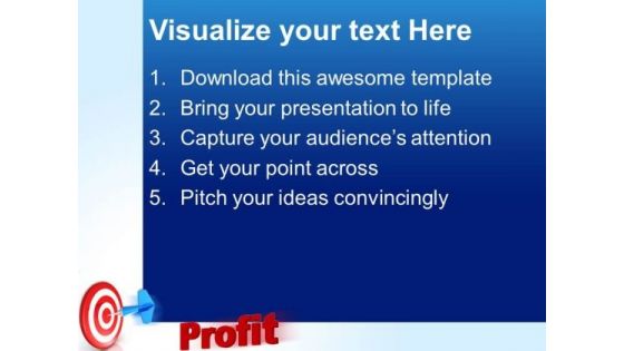 Dart Hitting Target Business PowerPoint Templates And PowerPoint Themes 0612