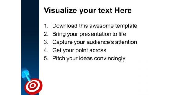 Dart Target Business PowerPoint Templates And PowerPoint Themes 0612
