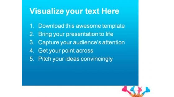 Darts Competition Game PowerPoint Themes And PowerPoint Slides 0511