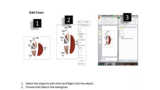 Data Analysis Excel Driven Pie Chart For Easy Comparison PowerPoint Slides Templates