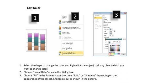Data Analysis In Excel Column Chart For Business Analytics PowerPoint Templates