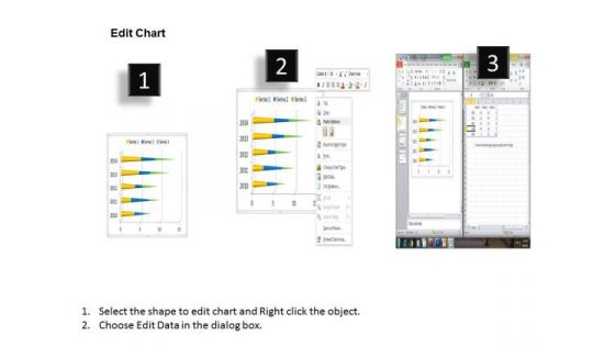 Data Analysis Programs 3d Bar Chart For Market Surveys PowerPoint Templates