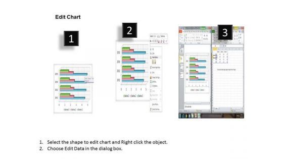 Data Analysis Programs 3d Bar Chart For Research In Statistics PowerPoint Templates