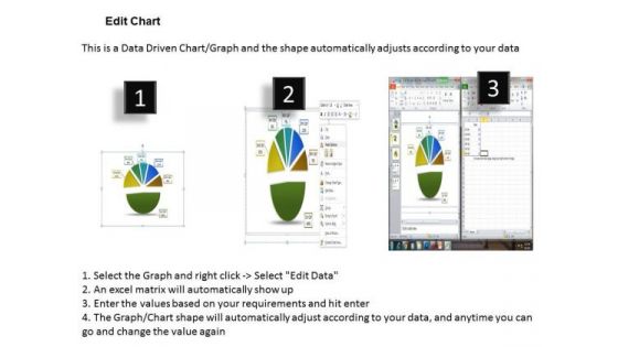 Data Analysis Template Driven Express Business Facts Pie Chart PowerPoint Slides Templates