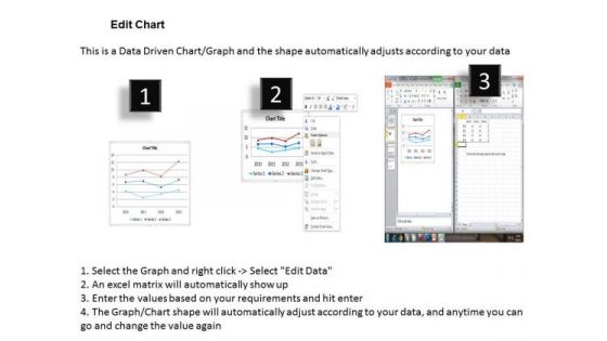 Data Analysis Template Driven Line Chart For Business Information PowerPoint Slides Templates
