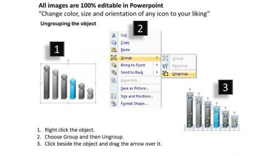 Data In Stacked Format 6 Stages Business Plan Small PowerPoint Templates