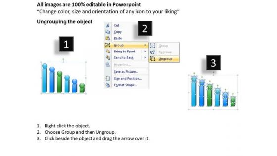 Data In Stacked Format 6 Stages Small Business Plan Template PowerPoint Slides