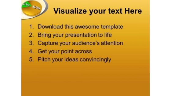 Data Interpretation Pie Chart Marketing PowerPoint Templates Ppt Backgrounds For Slides 0313