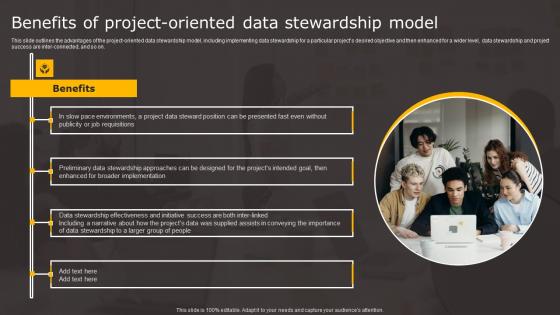 Data Stewardship In Business Processes Benefits Project Oriented Data Graphics Pdf