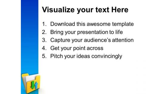 Data Transfer Business PowerPoint Templates And PowerPoint Themes 1112