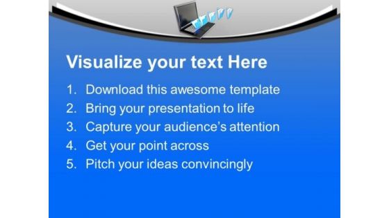 Data Transferring Technology PowerPoint Templates Ppt Backgrounds For Slides 0113