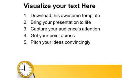 Deadline To Complete The Task Business PowerPoint Templates Ppt Backgrounds For Slides 0713